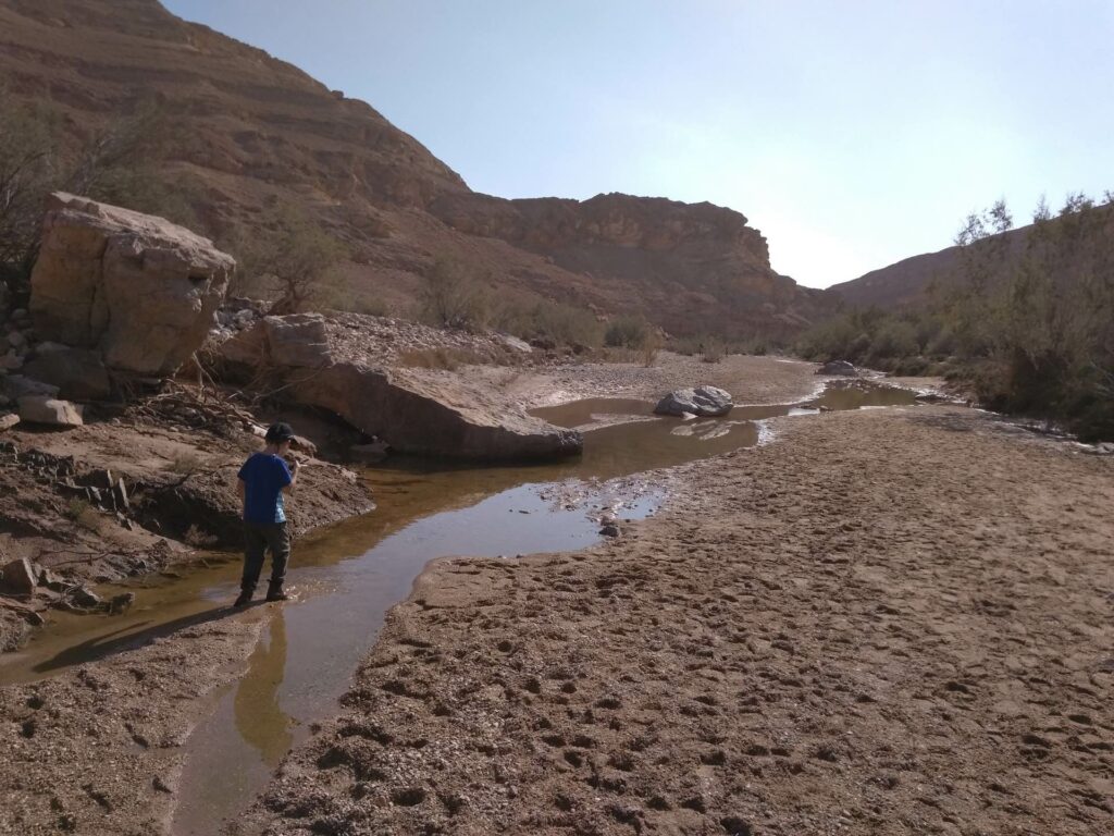 ילד בנחל נקרות 