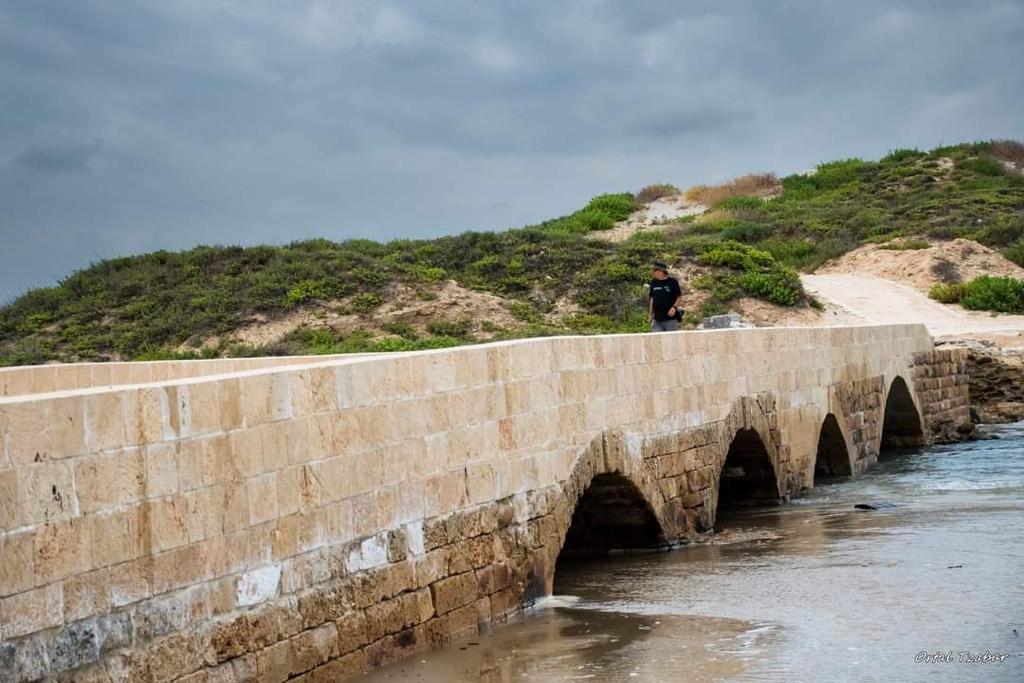 מטייל על טיילת ג'סר א זרקא