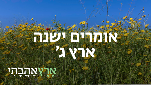 אומרים ישנה ארץ ג'