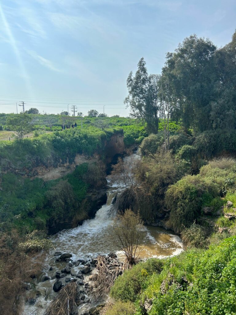 נחל חרוד זורם 