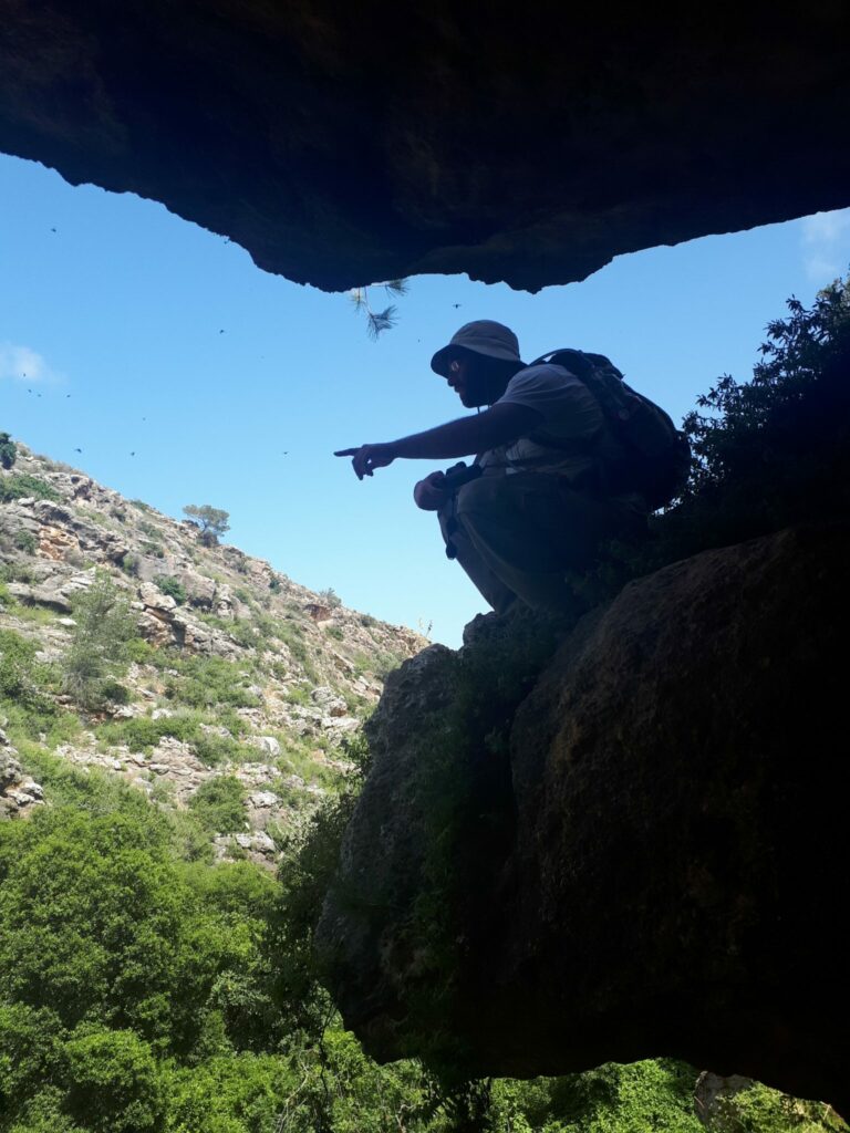 מחפשים ציפורים בנחל ספונים 