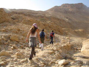 מטיילים בנחל צאלים