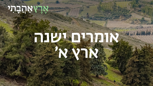 אומרים ישנה ארץ א'