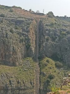 נחל עמוד תחתון מדרגות הסיפון