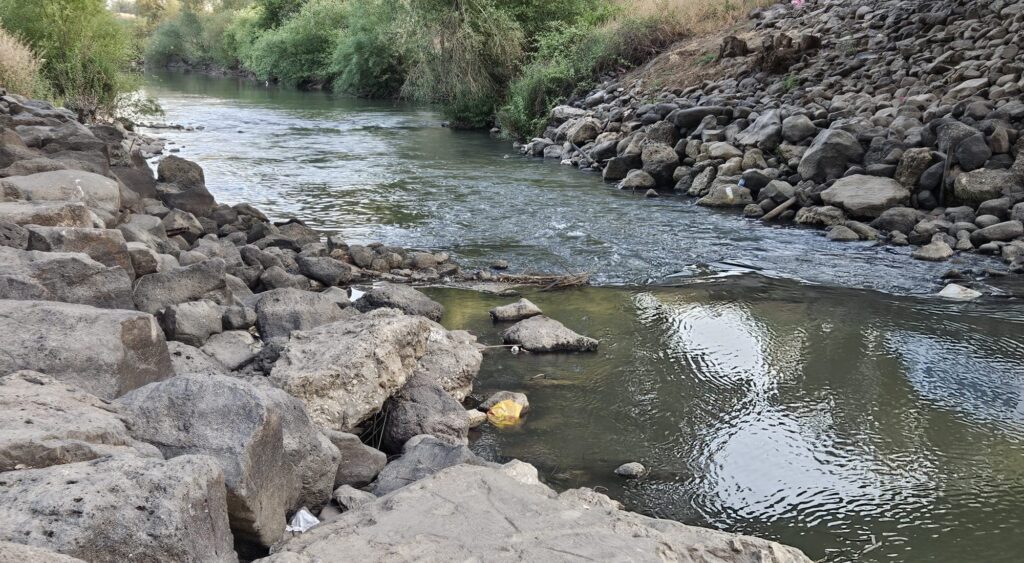 הירדן ההררי ליד גשר הפקק 