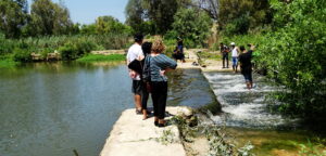 צילום מטיילים מהגב בעיקר בשבע טחנות בפארק הירקון