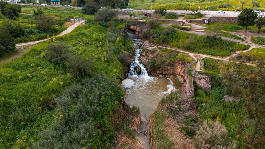 עין חרוד מלמעלה 