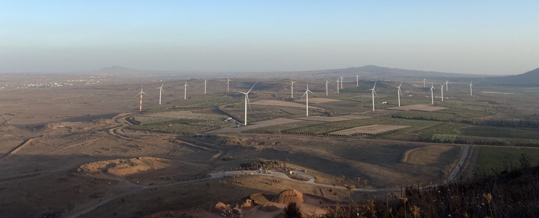 נוף של עמק הבכא
