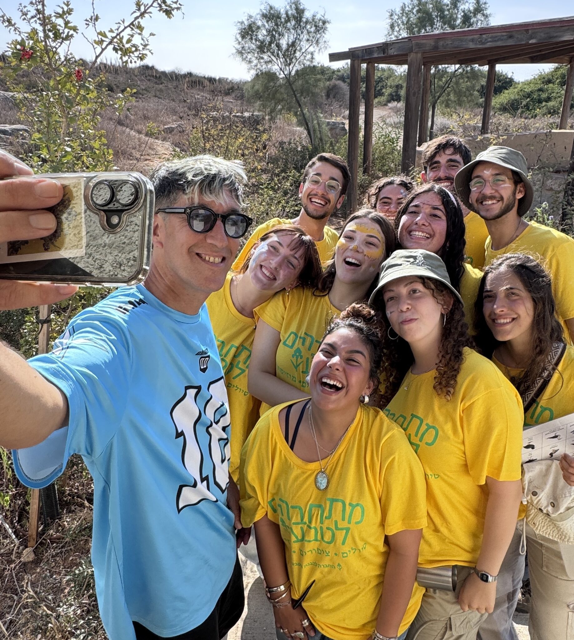 שחר אבן צור ושינשינים במעגן מיכאל