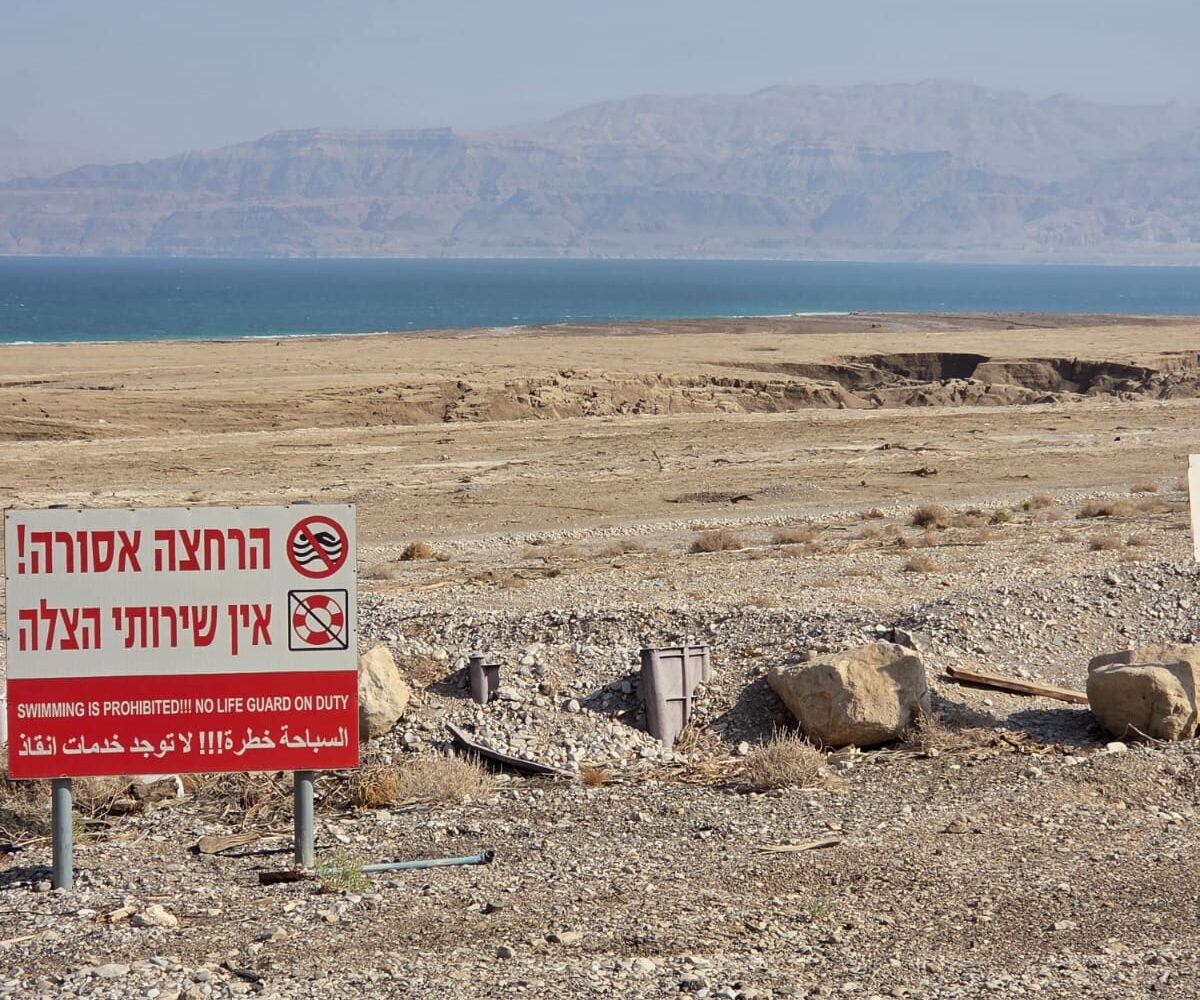 חוף חמי עין גדי בים המלח