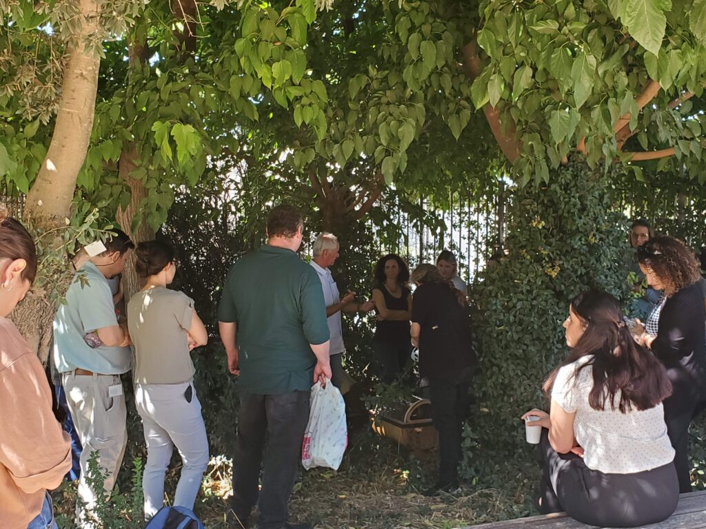 פעילות בכנסת ישראל במרכז המבקרים 